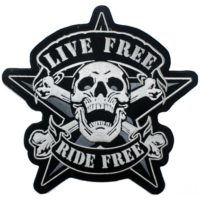 PRIŠIVAČ Live Free Ride Free BA1005