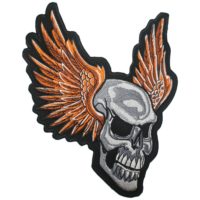 PRIŠIVAČ Winged Skull BA1009