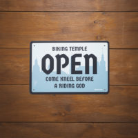 Metalni znak TEMPLE