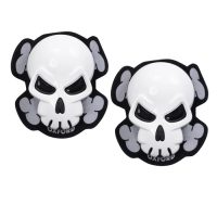 SLIDERI za koljena SKULL bijeli OX682