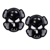 SLIDERI za koljena SKULL crni OX683
